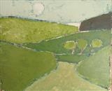 Devon Lane II by Richard Burt, Painting, Oil and Acrylic on Canvas
