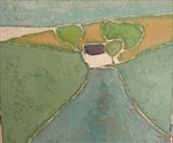 Devon Lane III by Richard Burt, Painting, Oil and Acrylic on Canvas