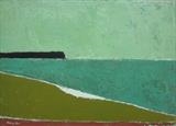 South Milton Sands III by Richard Burt, Painting, Acrylic on canvas