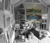 Studio view by Richard Burt, Illustration