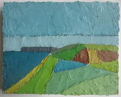 Beesands by Richard Burt, Painting, Oil on canvas
