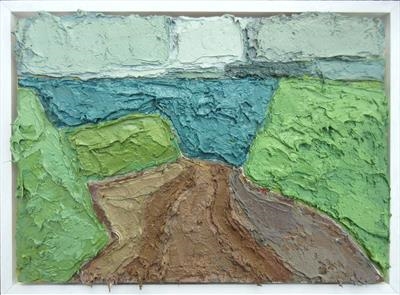 Devon Lane III by Richard Burt, Painting, Oil on canvas