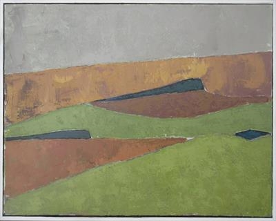 From Combestone Tor by Richard Burt, Painting, Acrylic on canvas