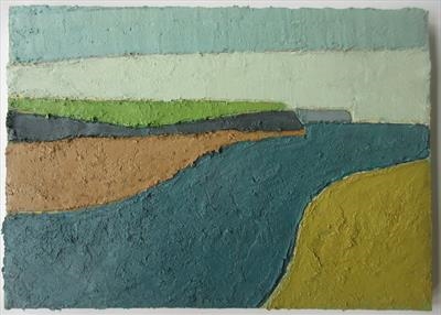 Mothercombe by Richard Burt, Painting, Oil on canvas