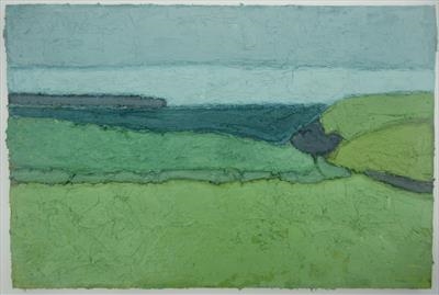 Prawle Point by Richard Burt, Painting, Oil on canvas