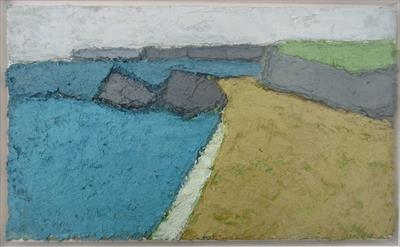 Soar Mill Cove from the West by Richard Burt, Painting