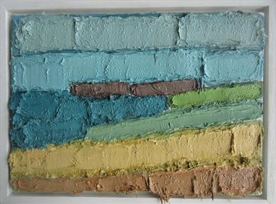 South Milton Sands III by Richard Burt, Painting, Oil on canvas