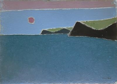 Stoke Point by Richard Burt, Painting, Acrylic on canvas